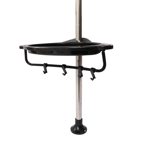 Rebrilliant Ladreama Tension Pole Shower Caddy Wayfair